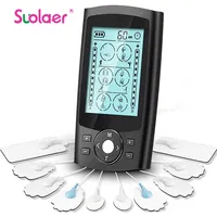 Tens Eletric Professional Muscle stimulator 24 Modes Dual Output Channel Physiotherapy Tens Machines equipment Body Massager