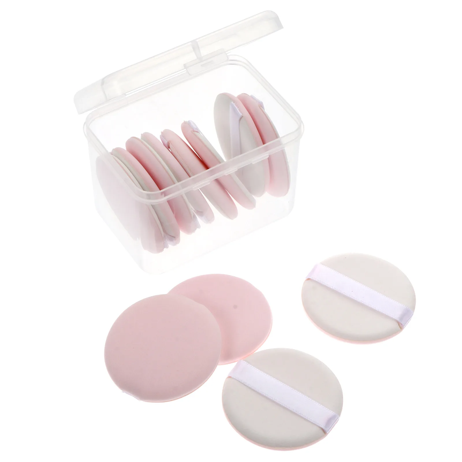 

12 Pcs Concealer Powder Cake Sponge Puff Sponges Round for Face Foundation Makeup Baby