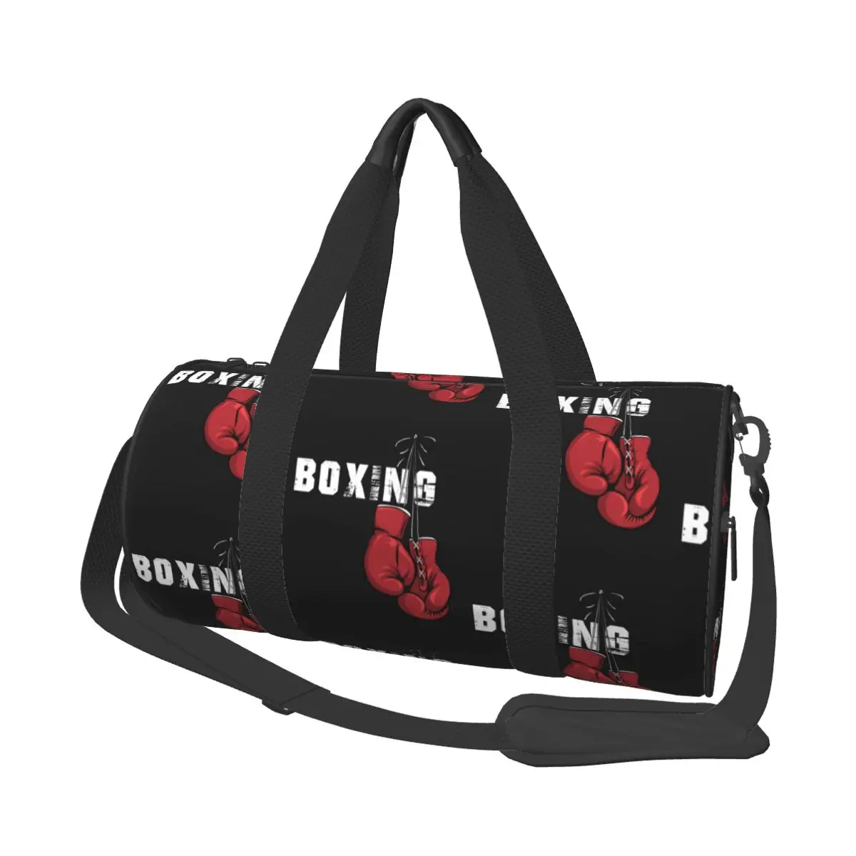 Boxing Gloves Sports Bags Sport Fighter Swimming Gym Bag with Shoes Vintage Handbags Men Custom Weekend Fitness Bag