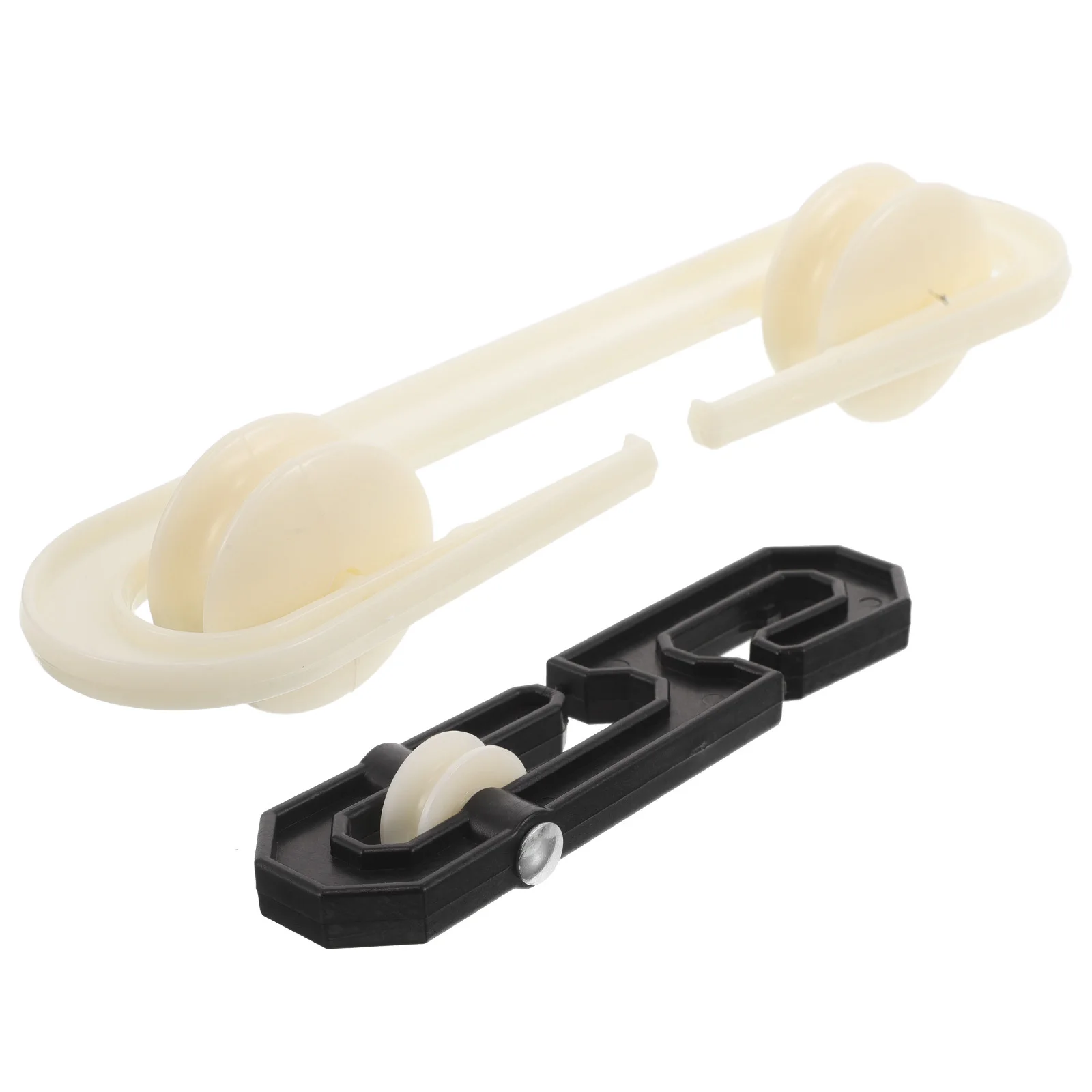 

2pcs Plastic Clothesline Separator S Shape Spreader Heavy Duty Line Splitter For Outdoor Indoor Laundry Space Optimization Nylon