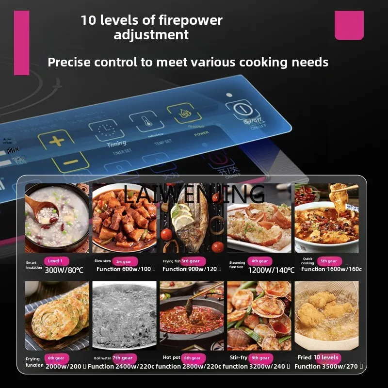 SGF induction cooker high power commercial concave electromagnetic cooker