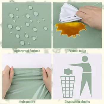 8 最佳銷售 綠色桌布 - №1