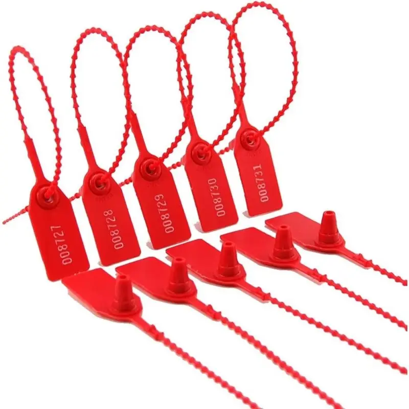 AB46-Tamper Seals Anti-Counterfeiting Cable Tie Tamper Seals Zip Ties Cable Labels