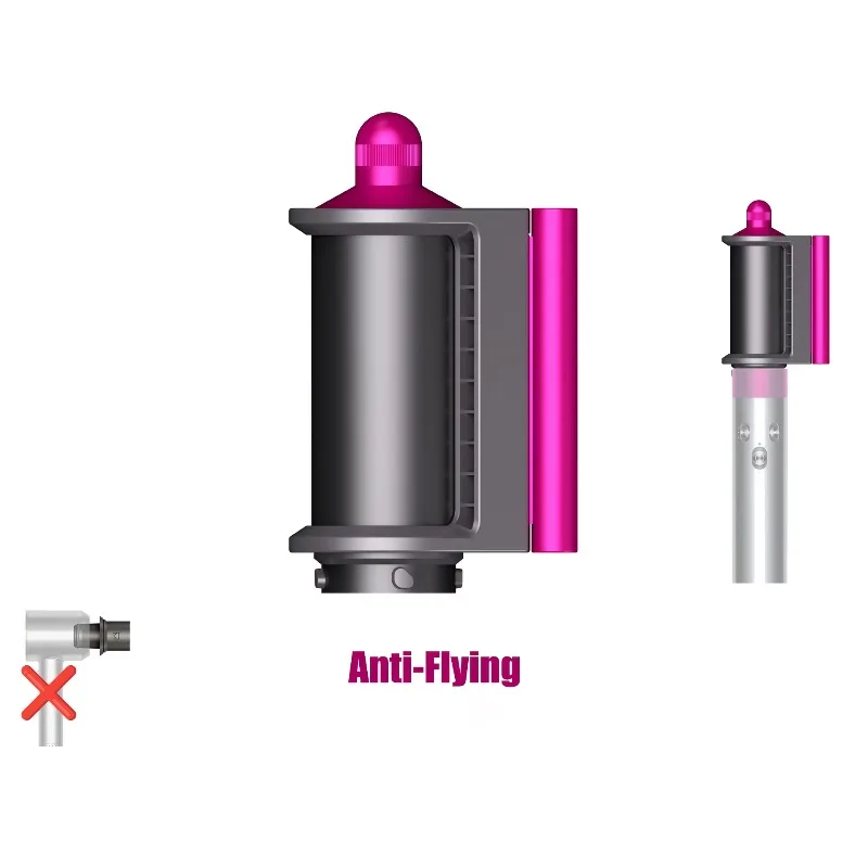 

Anti-Flight Flyaway Nozzle for HS01 HS05 Attachment Smoothing Dryer Women's Style Professional Hair Curling Irons Accessories