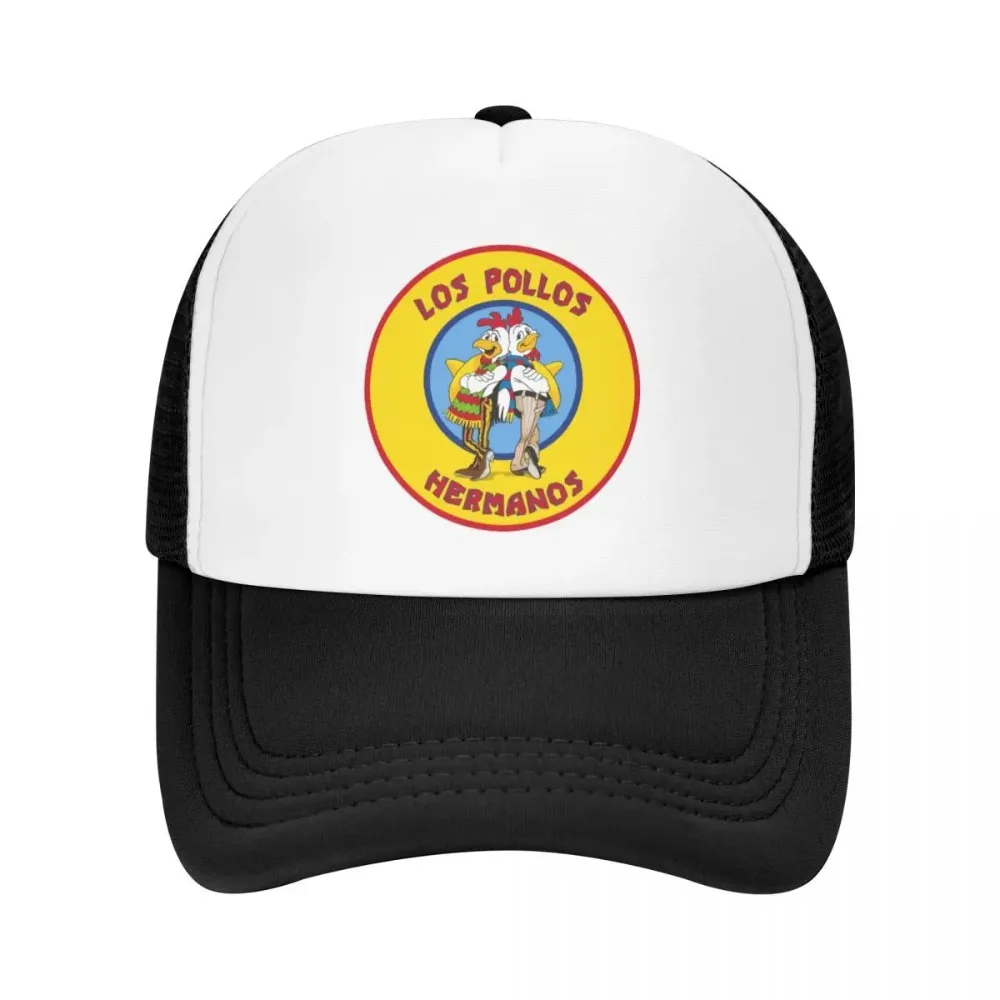 

Бейсбольная кепка на заказ «Во все тяжкие» Los Pollos Hermanos, дышащая бейсболка The Chicken Brothers, шляпа дальнобойщика, солнцезащитные кепки Snapback