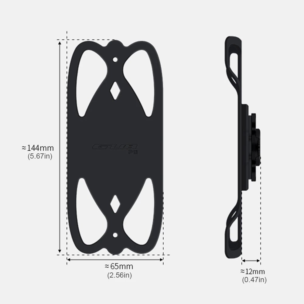 سيليكون الدراجة GPS دعم قوس دراجة نارية الهاتف المحمول دعم دراجة الملاحة حامل جوّال بلاستيكي للهواتف أكثر من 4 بوصة