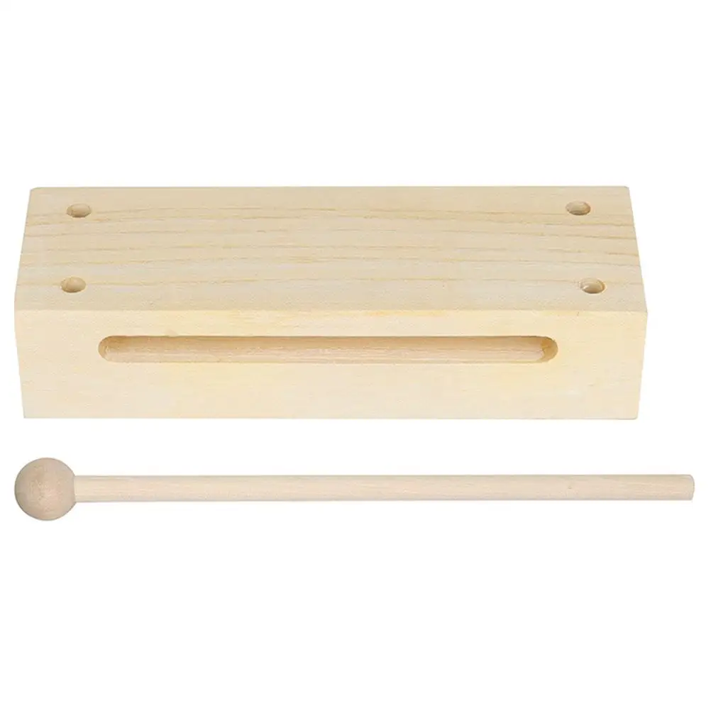 

Double Tone Bangzi Kids Musical Instruments Compact Lightweight Percussion Toy Educational Accessories Orff Rhythm