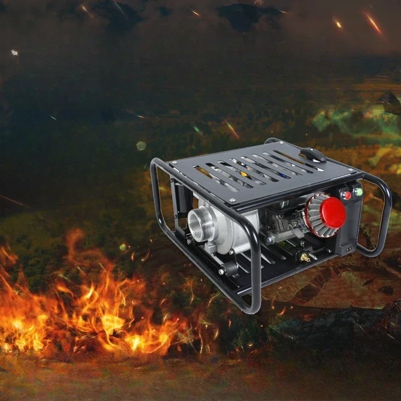 Forest fire pump, portable backpack water-cooled pump, horizontal water-cooled pump