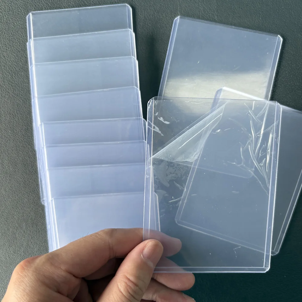 

Game Photos Card Sleeves Transparen Hard Soft Card Holder Covered With Protective Filmclear Trading Protectors Props Gifts