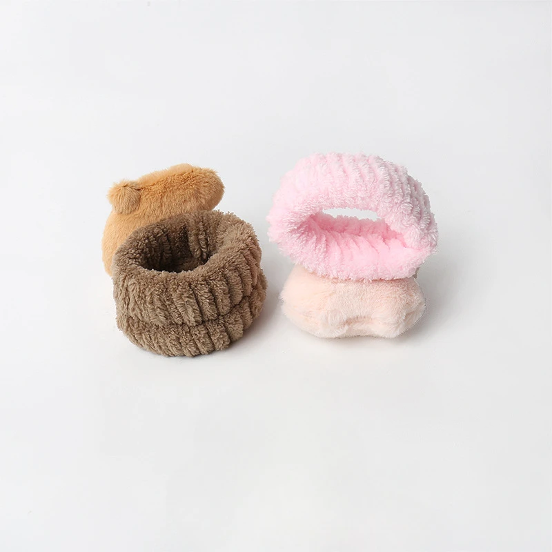 حار بيع لطيف أفخم جديد كابيبارا Scrunchie غسل الوجه المعصم مقاوم للماء الكفة عقال الشامبو عقال #5