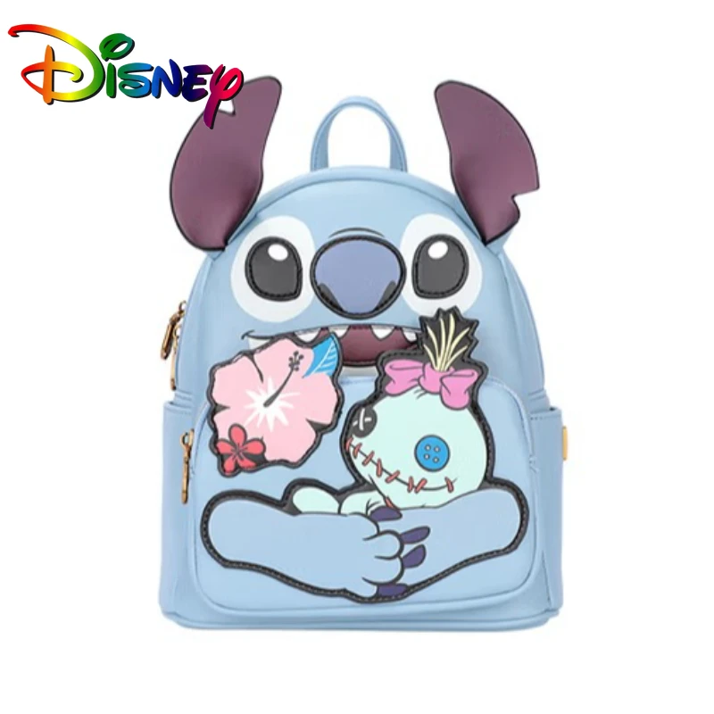 

Рюкзак с дизайном Disney Stitch для женщин и девочек, роскошная сумочка, милая, очаровательная, модная, стильная, подарок на день рождения