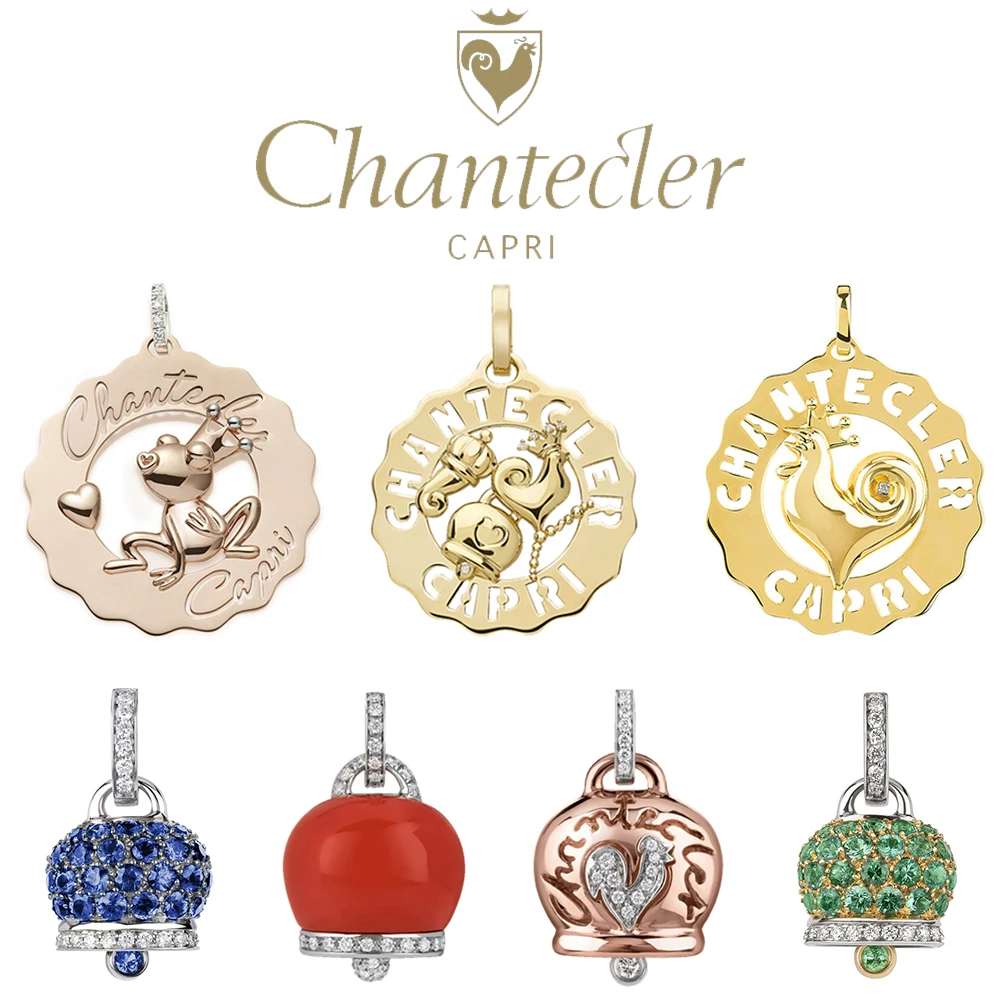 

2025 Personalized Fashion Chantecler Pendant Couple Holiday Gift Niche Trendy Style DIY Necklace Pendant