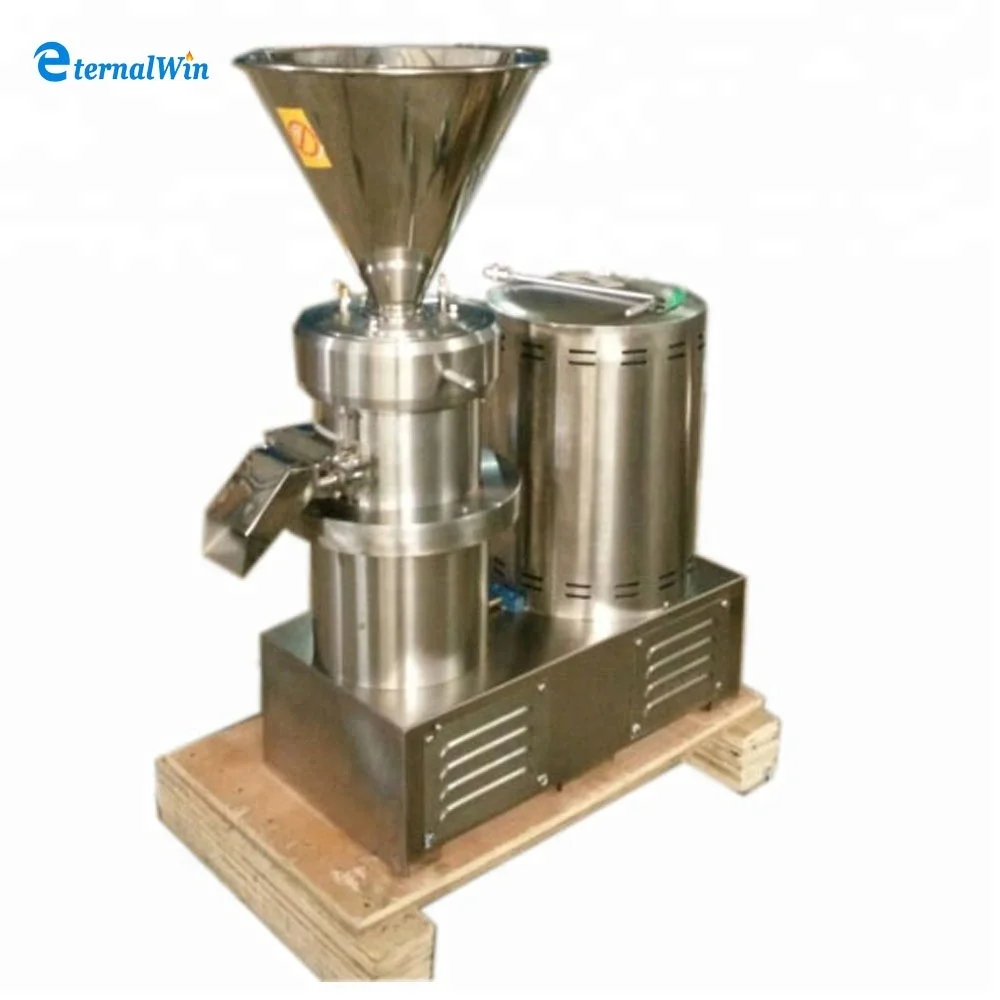 Fried Roasted Small Peanut Red Skin Peeling Removing Machine Groundnut Peeler Price Peanut Butter Making Machine Colloid Mill