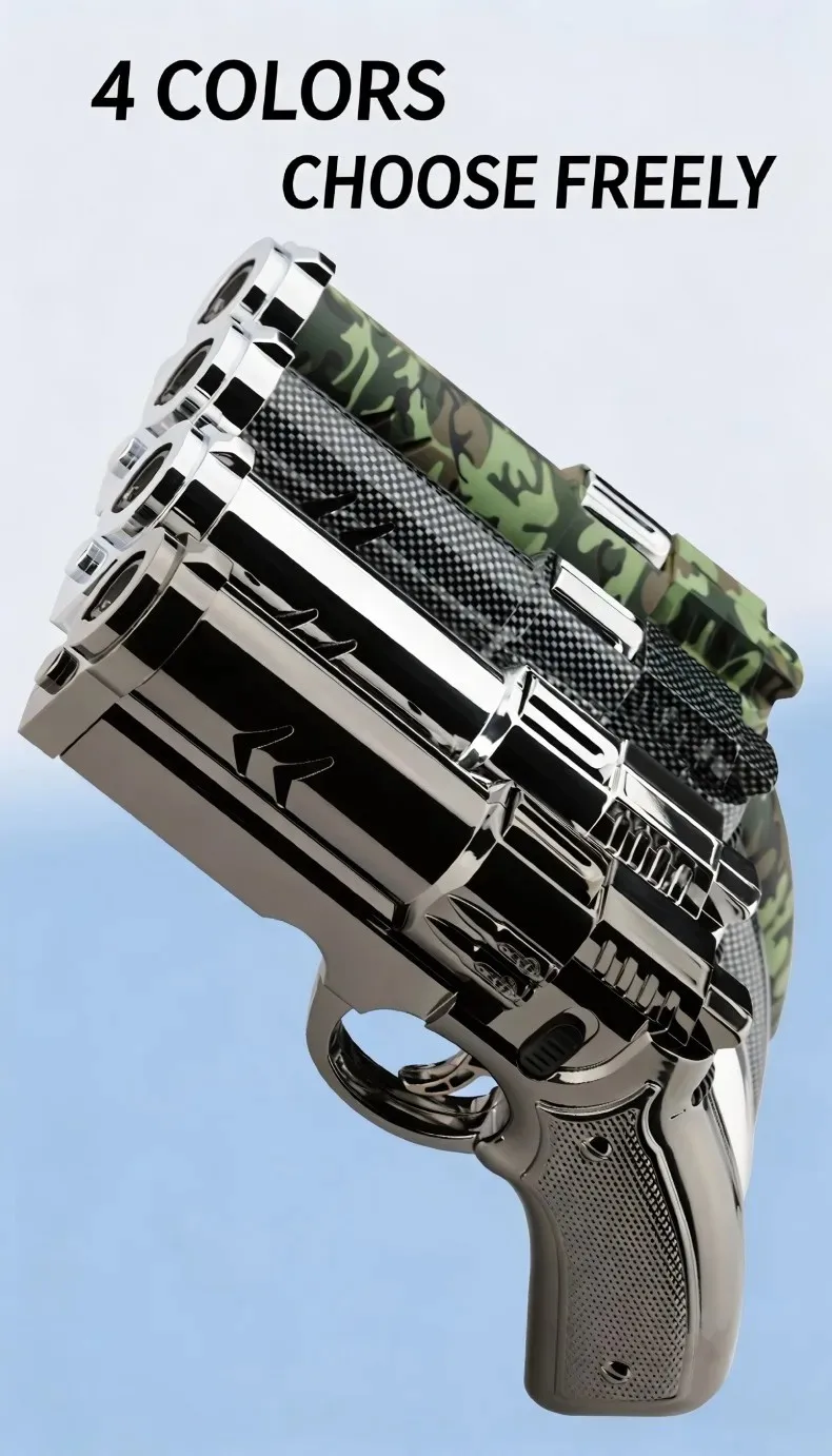2026 Neues Kreatives Feuerzeug in Pistolenform mit Butangas-Turbine, Winddichtes Metall-Zigarrenfeuerzeug für Outdoor, Geschenk für Männer – Detail 6