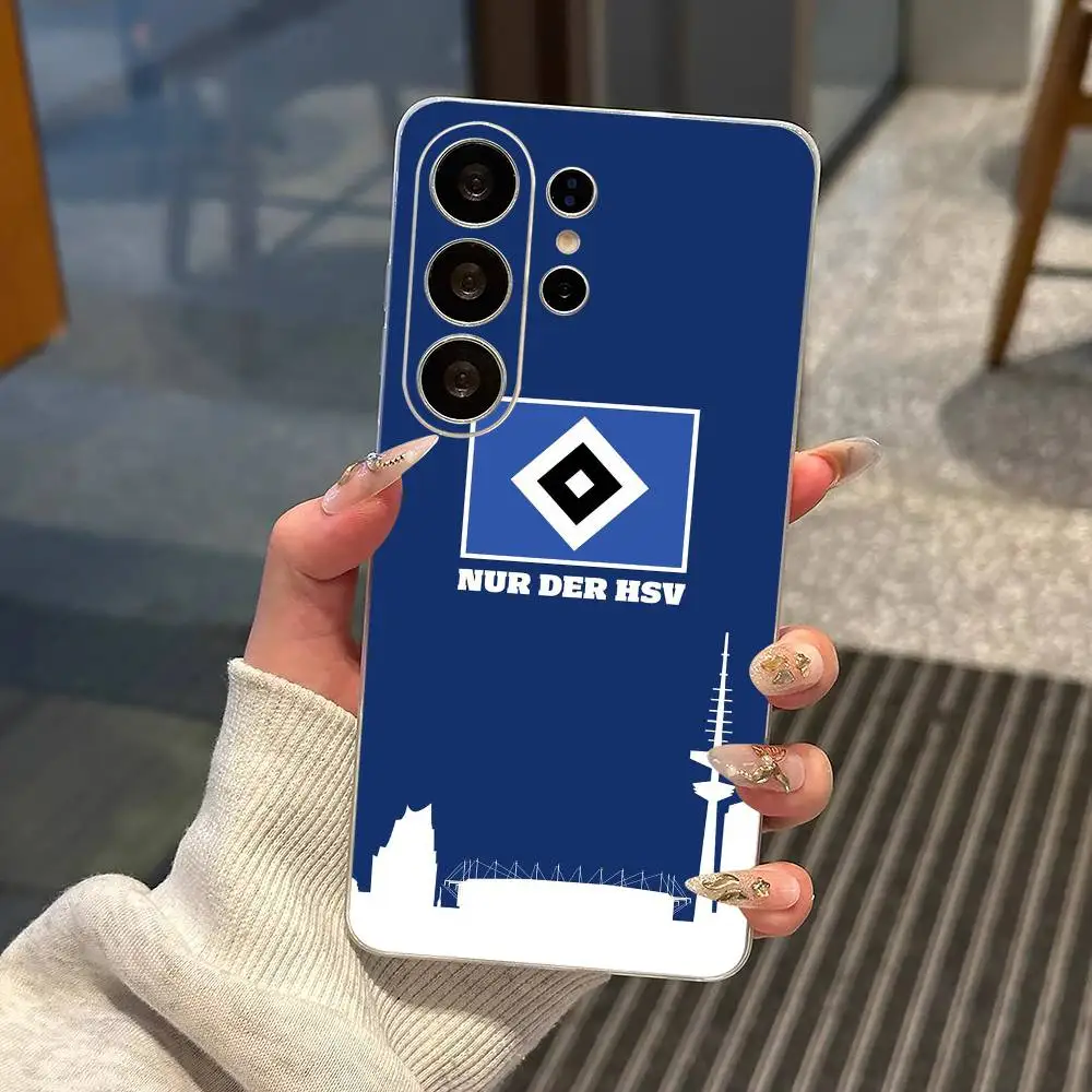 H-Hamburger SV HSV  Phone Case For Samsung S25,S24,S21,S22,S23,S30,Ultra,S20,Plus,Fe,Note,10,9,5G Transparent Cover