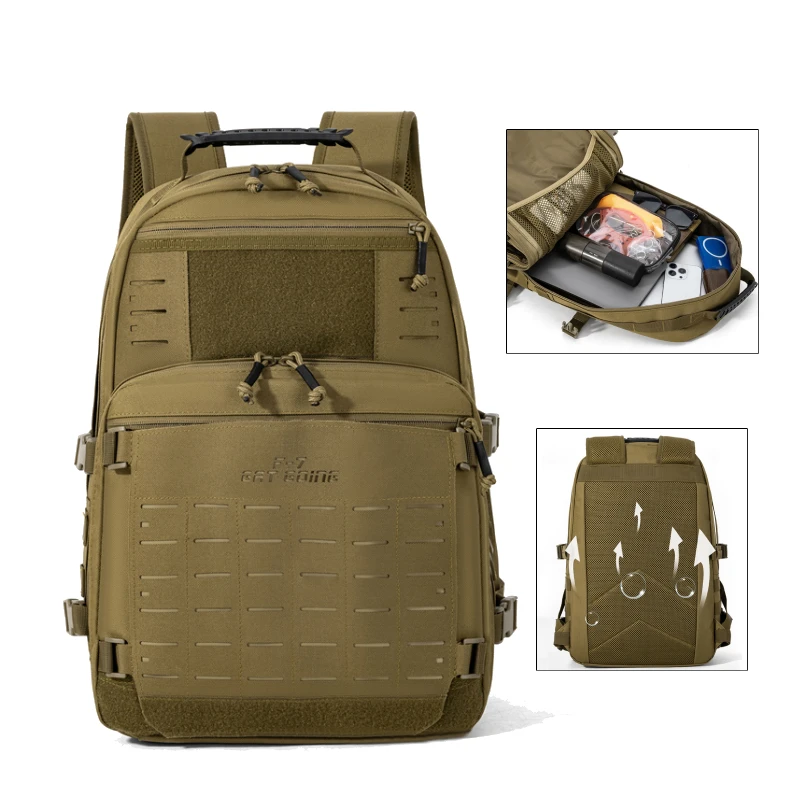 釣り用バックパック-アウトドア-タクティカル-モール-リュックサック-タックル収納バッグ-多機能-スポーツ-旅行-キャンプ-釣り用バックパック