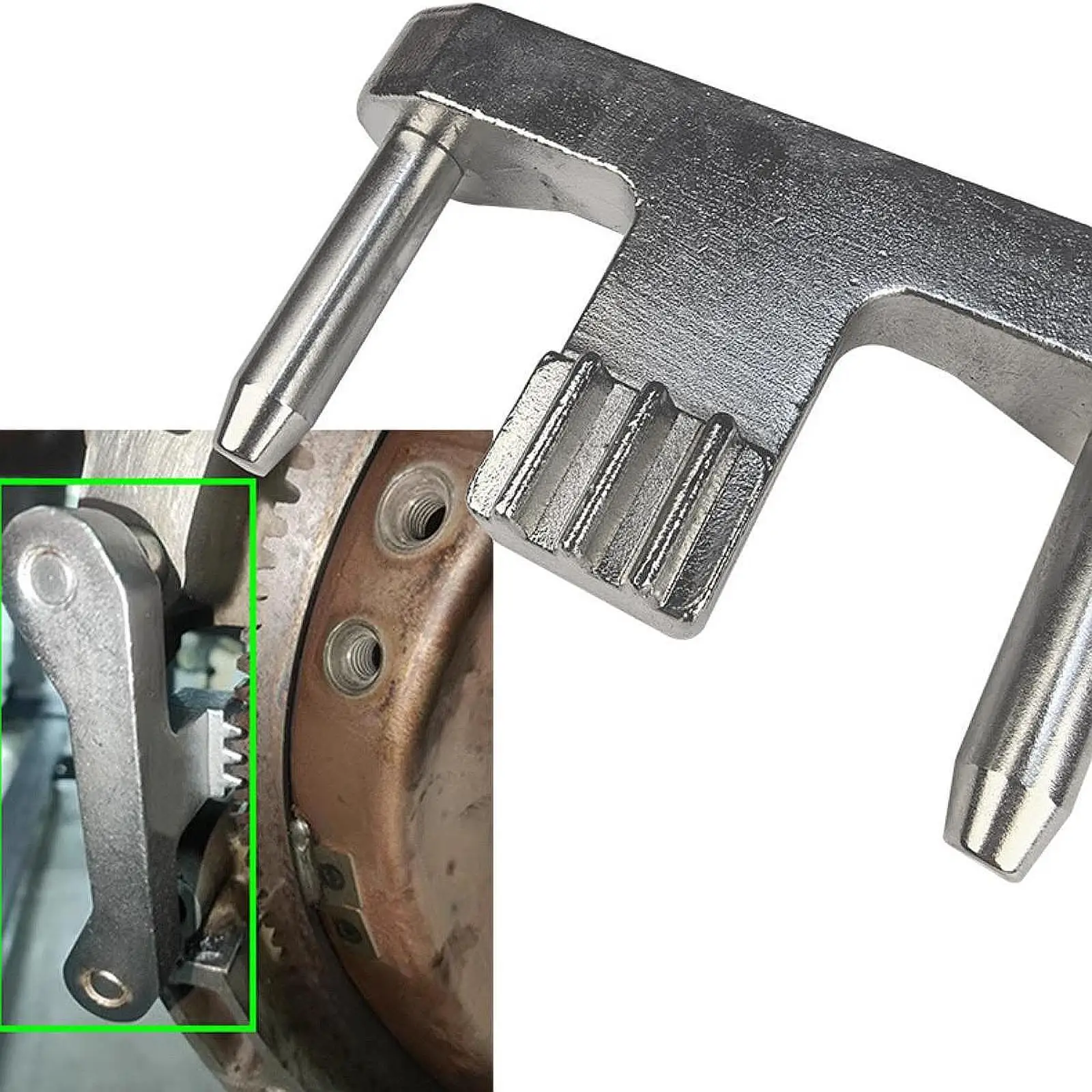

Flywheel Locking Tool Removal Installation Repair Tool Flywheel Gear Fixing Timing Tool for M264 M272 M273 M274 M642 M276