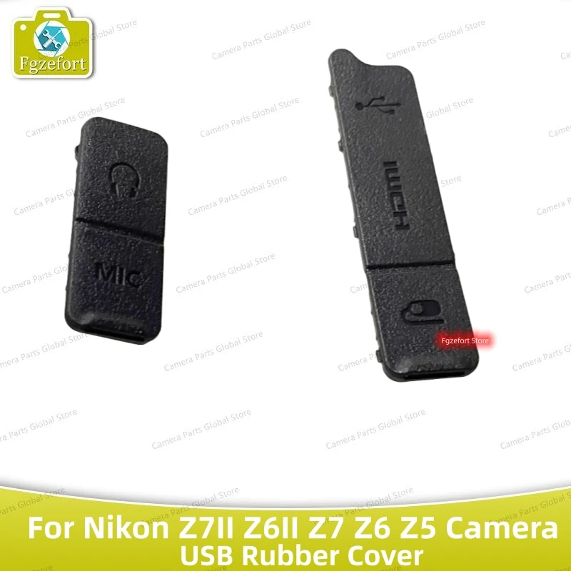 

original For Nikon Z7II Z6II Z7 Z6 Z5 USB Rubber Cover HDMI MIC Cap Interface Lid Door Z72 Z62 Z7M2 Z6M2 Mark II 2 M2 Mark2