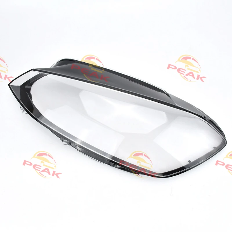 ل Volkswagen VW Golf 7.5 2018 2019 2020 سيارة عدسة المصباح الأمامي غطاء كشافات الظل رئيس مصباح المصباح غطاء المصباح اكسسوارات السيارات #5