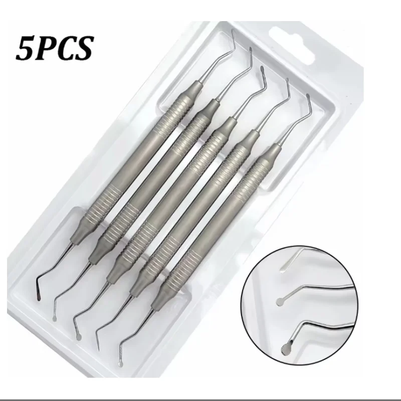 

5 шт., стоматологический каркас для десен, ретракционные инструменты, сепаратор, зубчатый сборщик, круглый инструмент для стоматолога