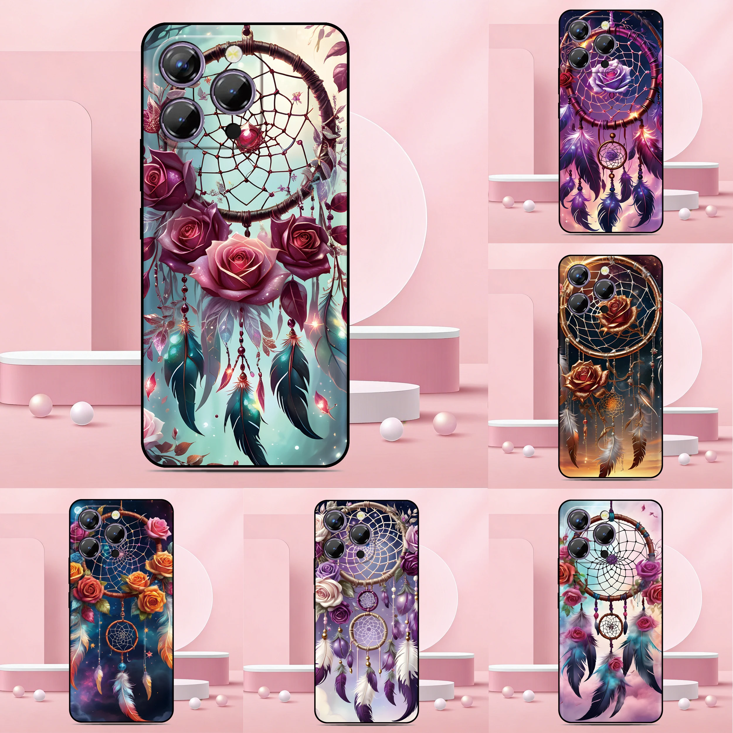 Funda de teléfono Dream Catcher para ZTE Blade V80 V60 V50 Design 4G V30 V40 Vita Axon 60 50 40 Lite 30 Pro 11 V41, funda personalizada inteligente