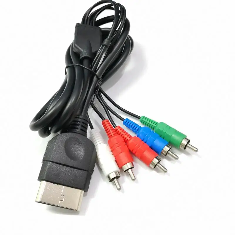 Component AV Cable HD Video Audio Cord 1.8M Shielded Wire For Old Generation Game Console Video Connection