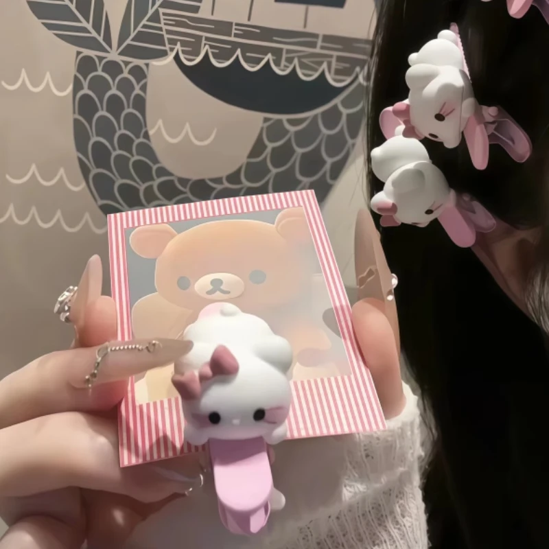 Sanrio Hello Kitty Melody Jepit Rambut Duckbill Clip Jepit Rambut Gadis Manis Jepit Rambut Poni Samping Aksesoris Rambut Barrette