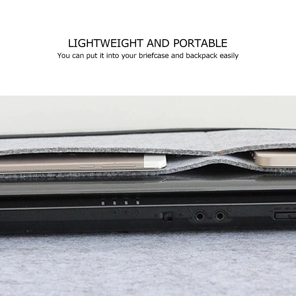 Laptop Chemical Fiber Felt Bag Felt Portable Laptop Bag Fashion Handbag Outdoor
