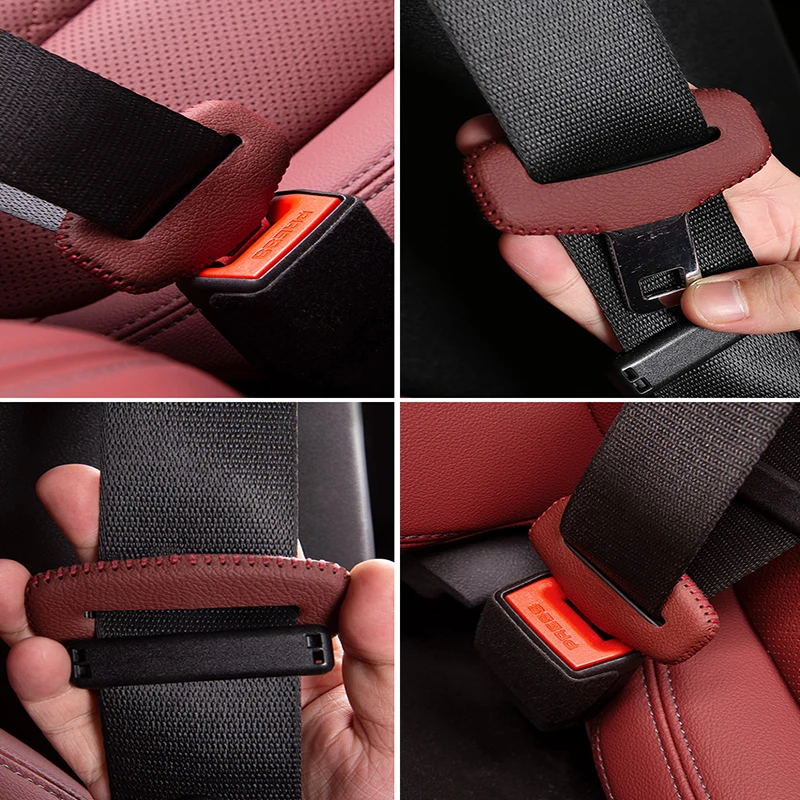 For BMW X1 X2 X3 X4 X5 X6 F30 F34 F10 F20 G20 G30 G01 G02 G05 F15 F16 1 3 5 7 Series Safety Buckle Protection Sleeve Accessories