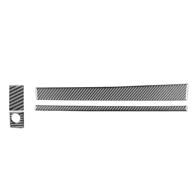 For Lexus RC 2015-2020 RC200T RC300 RC350 Passenger Dashboard Glove Box Switch Cover Kit Carbon Fiber Trim Accessory Parts-Boom