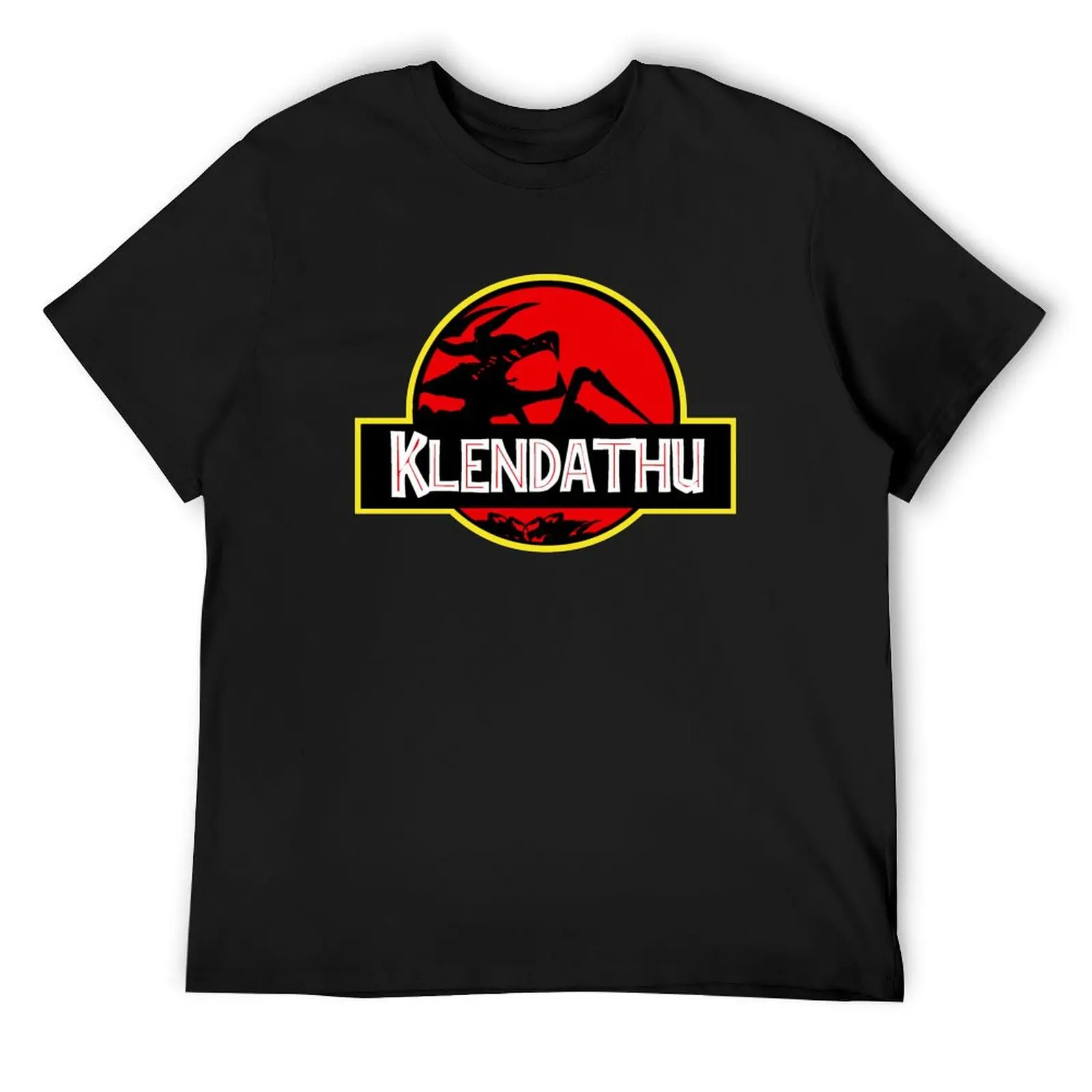 

Klendathu - Starship Troopers (Jurassic Park Style) T-Shirt summer clothes fashion shirts sweat shirts, men