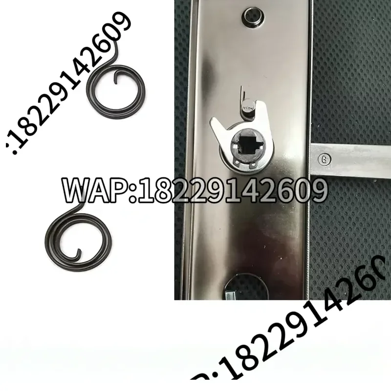 2PCS Universal Anti-Theft Door Lock Springs Flat Torsion Spring Home Security Hardware Accessory for Pull Handle Return Core