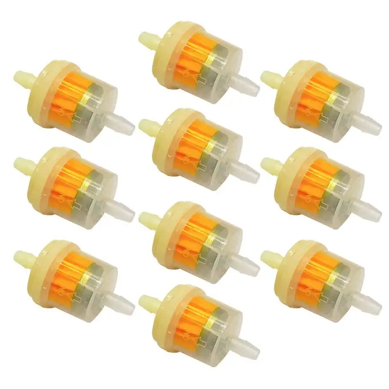 

Motorcycle Petrol Filter 10X Engine Oil Motorcycle Filter With Magnet Engine Filter Parts Transparent Shell Motorcycle