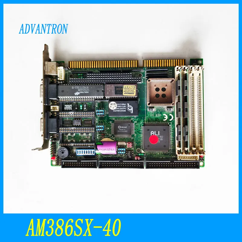 Für industrial Steuerungsplatine ISA Halblange Karte AM386SX-40 VER 3.1