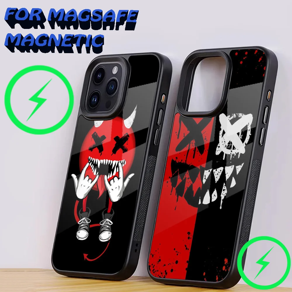 

Devil Bad Boy Phone Case For iPhone 15,14,13,12,11,Plus,Pro,Max Mini Magsafe Magnetic Wireless Charging