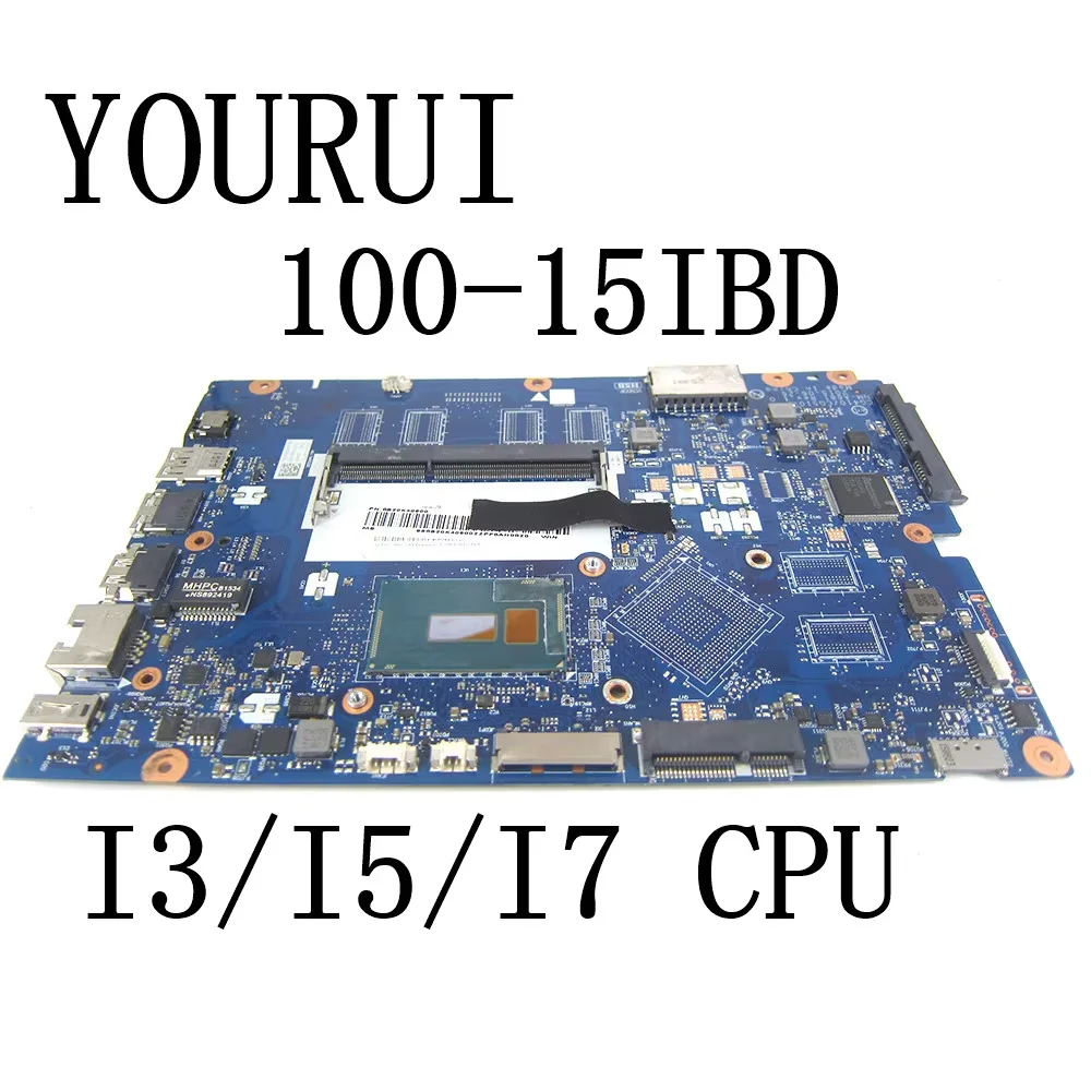 

For LENOVO Ideapad 100-15IBD B50-50 Laptop Motherboard with I3/I5/I7 5th Gen CPU CG410/CG510 NM-A681 mainboard UMA