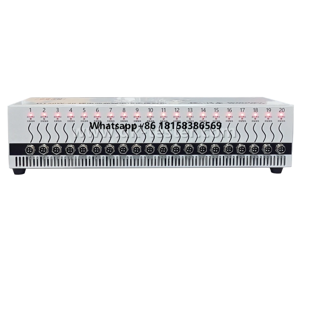 

Multi-functional 20-channel Lithium Battery LiFePO4/NMC/NCA Cell Charge Discharge Capacity Grading and Balance Test Machine 10A