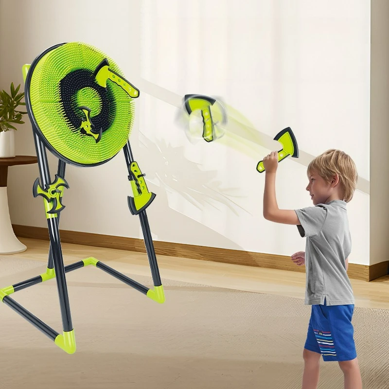 

Family Axe Throwing Game for Backyard Target Set with Axes & Darts for Kids Adults Carnival Camping Party Indoor Outdoor Games