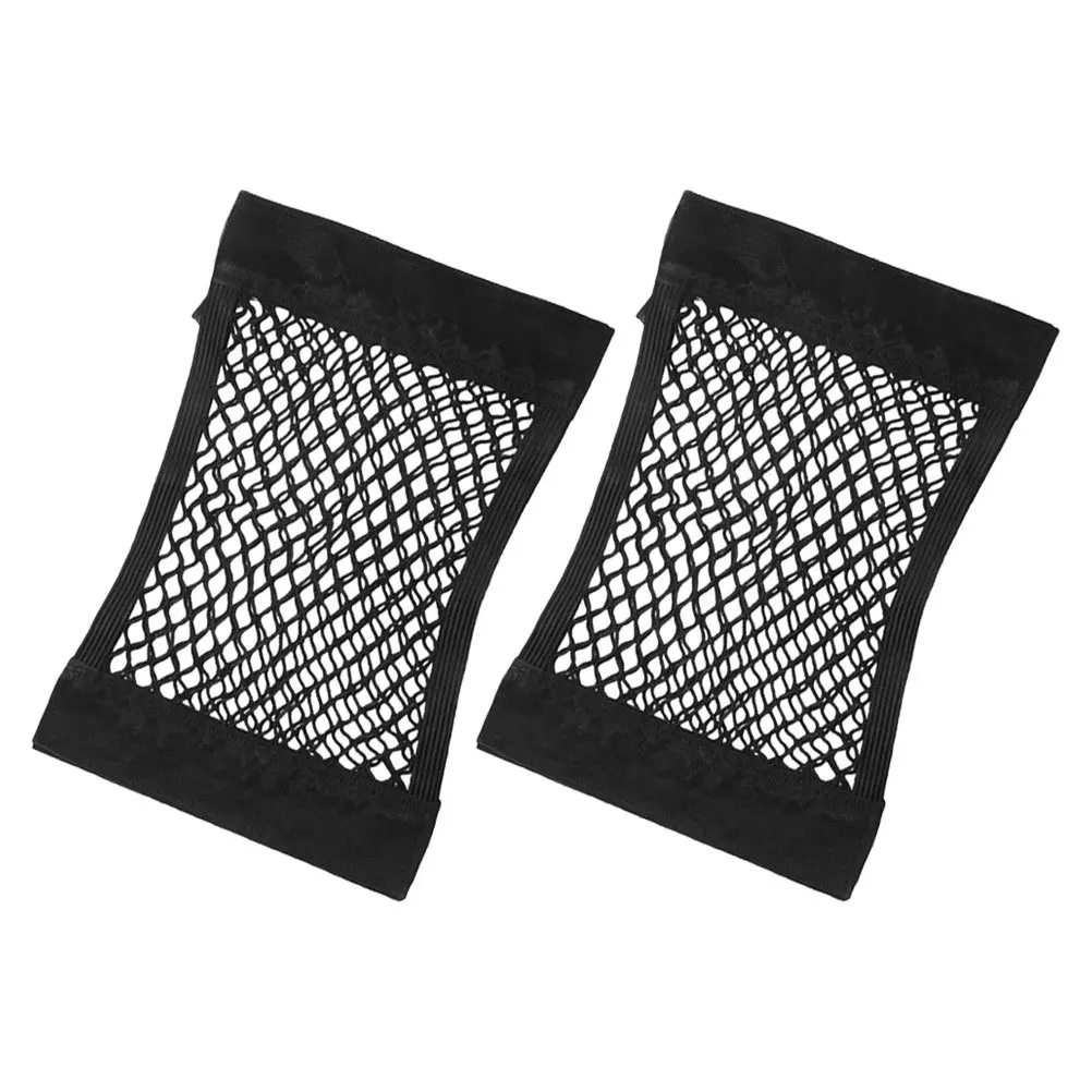 

2pcs Car Trunk Organizer Double Layer Mesh Storage Net Durable Oxford Fabric For Suv Truck Bed Rv Camping Accessories Must Haves