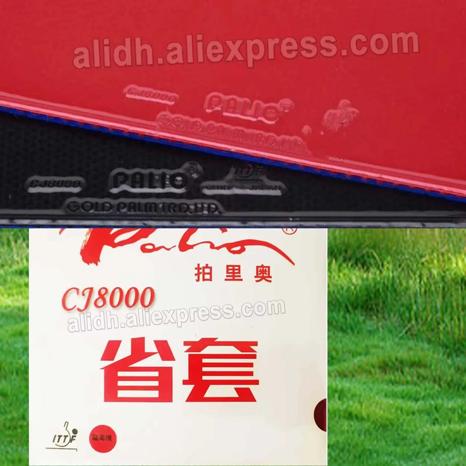 

Palio CJ8000 Provincial version Table Tennis Rubber Blue Cake Sponge Speed and Spin Suit for Professional Player CJ8000