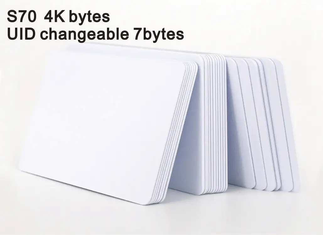 10pcs 13.56Mhz UID 4k S70 UID Changeable Rewritable Writeable RFID Copy Clone