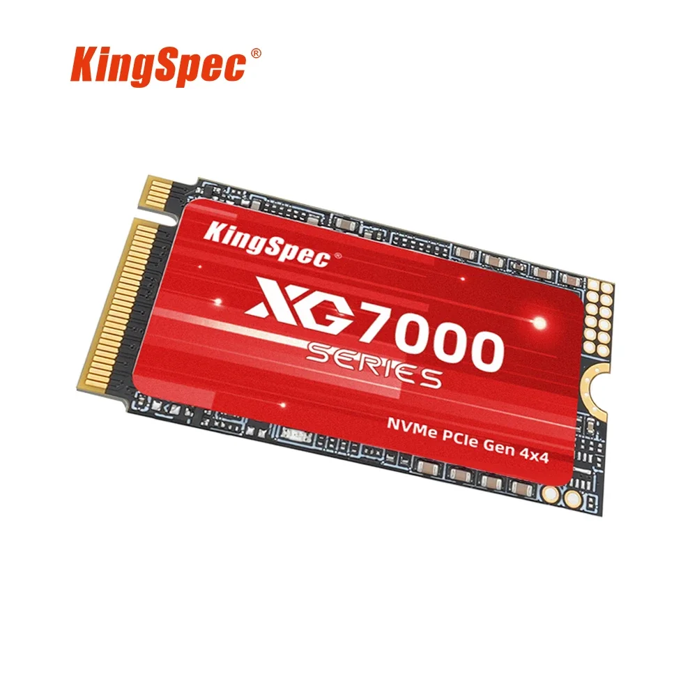 KingSpec SSD 7400 MB/s M.2 PCIe 4,0x4 NVME 512g 1 TB 2 TB M2 2280/2242 Gen4 HDD Interner Solid State Für Laptop Desktop PS5 PC