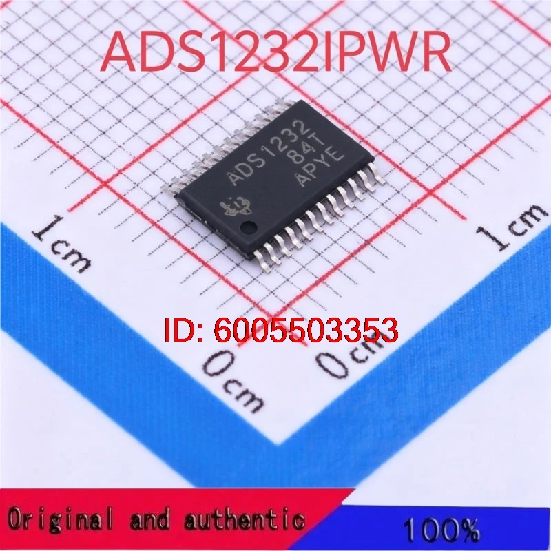 1-10PCS 100% brand new ADS1232 ADS1232IPWR Original and authentic products encapsulation:TSSOP24
