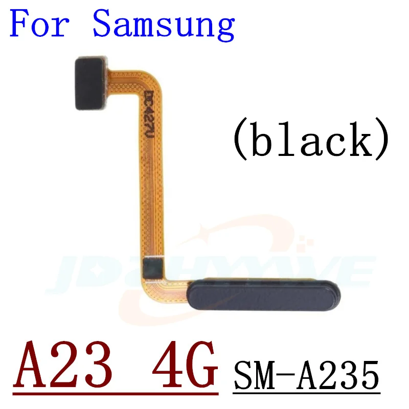 Fingerprint Sensor Scanner For Samsung Galaxy A23 A33 A53 A73 5G Touch ID Connect Home Button Flex Cable Parts