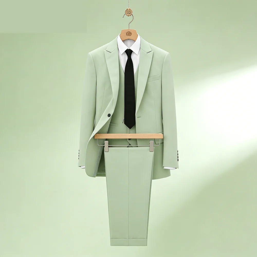 

Мужской костюм-тройка для бизнеса, карьеры, свадьбы, для жениха, свидетеля, торжественных мероприятий, строгий крой, индивидуальный пошив