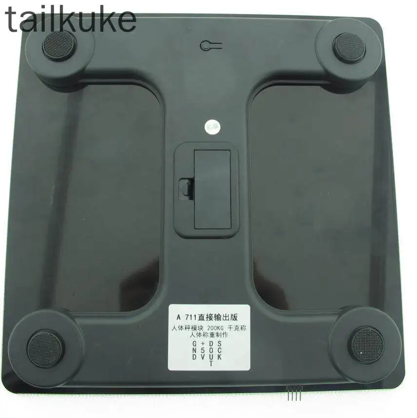 Human Body Scale Module Heavy Sensor Serial Port Display Scale 200KG Kg HX711 Scale Compatible with Arduino