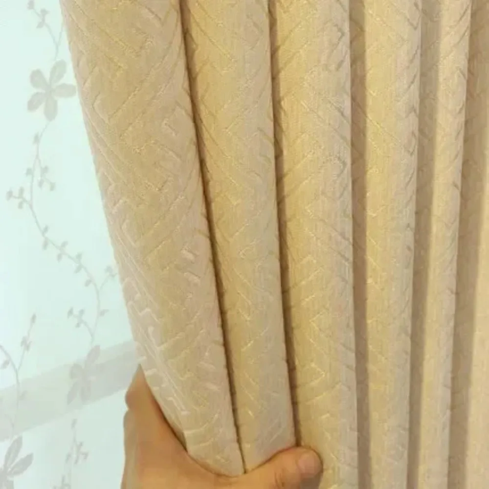 

Молочно-золотой блеск жаккардовый утолщенный синель затеняющая занавеска перегородка занавеска для гостиной столовой спальни