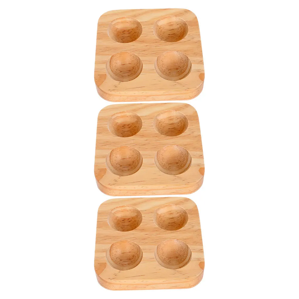 

3Pcs Egg Holder Container Double Row Layout for Refrigerator Kitchen Fridge Efficient Meal Prep Egg Container Storage