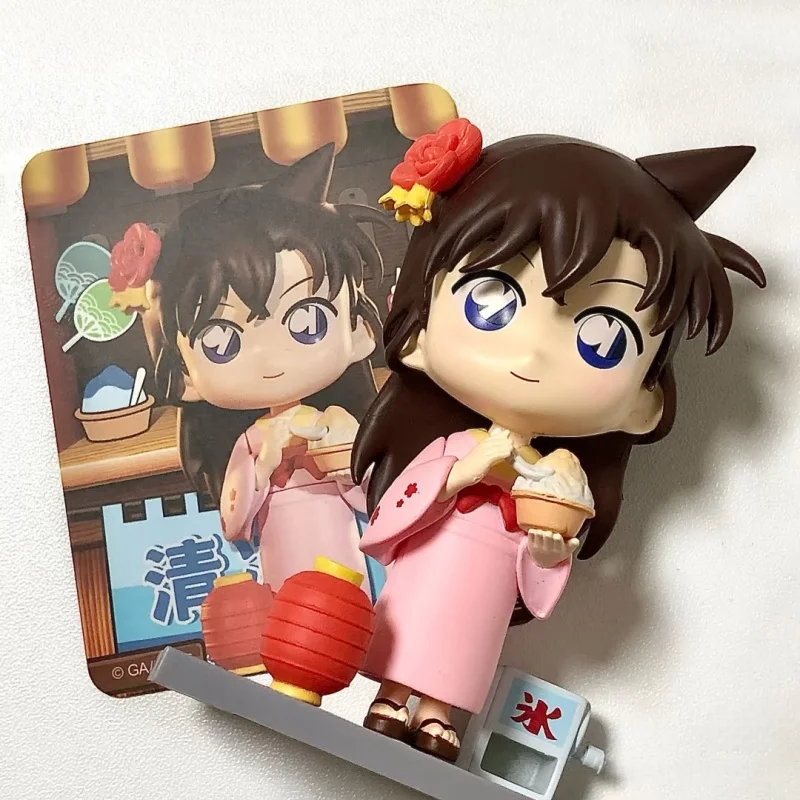 Подлинная глухая коробка детектива Конан, серия для летних садовых вечеринок, загадочная коробка Конан Эдогава Траурран Джимми Кудо, фигурка, модель, подарки