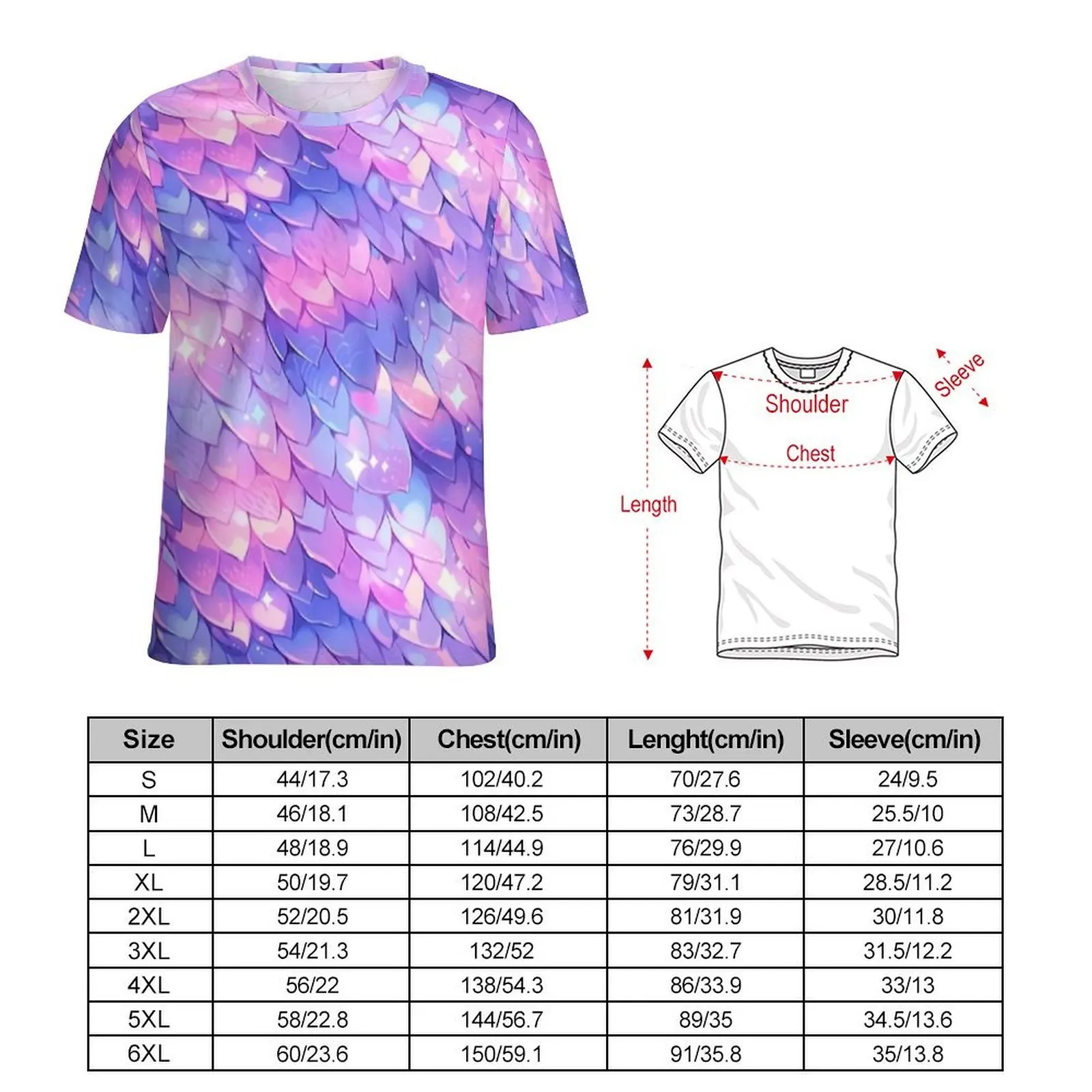 Pink Purple Fantasy Feathers T Shirt  Basic T-Shirts O Neck Harajuku Tshirt Beach Men Custom Tees 4XL 5XL 6XL